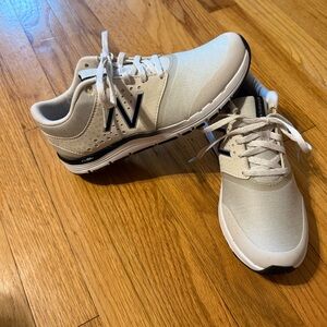 New Balance White Athletic Shoes